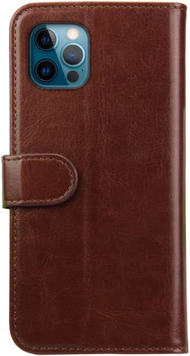 Rosso Element iPhone 12 Pro Max Hoesje Book Cover Bruin afbeelding 2