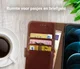 Rosso Element iPhone 12 Pro Max Hoesje Book Cover Bruin afbeelding 7