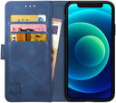 Rosso Element iPhone 12 Mini Hoesje Book Cover Blauw