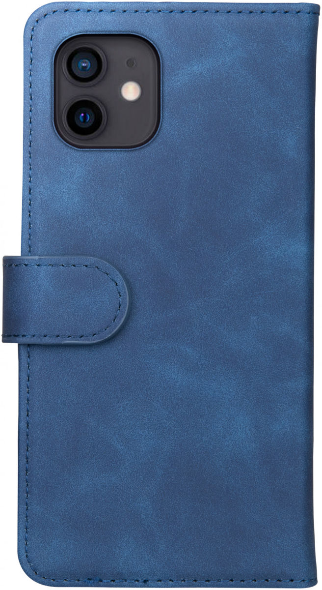 Rosso Element iPhone 12 Mini Hoesje Book Cover Blauw afbeelding 2