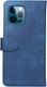 Rosso Element Apple iPhone 12 / 12 Pro Hoesje Book Cover Blauw afbeelding 2