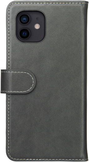 Rosso Element iPhone 12 Mini Hoesje Book Cover Grijs afbeelding 2