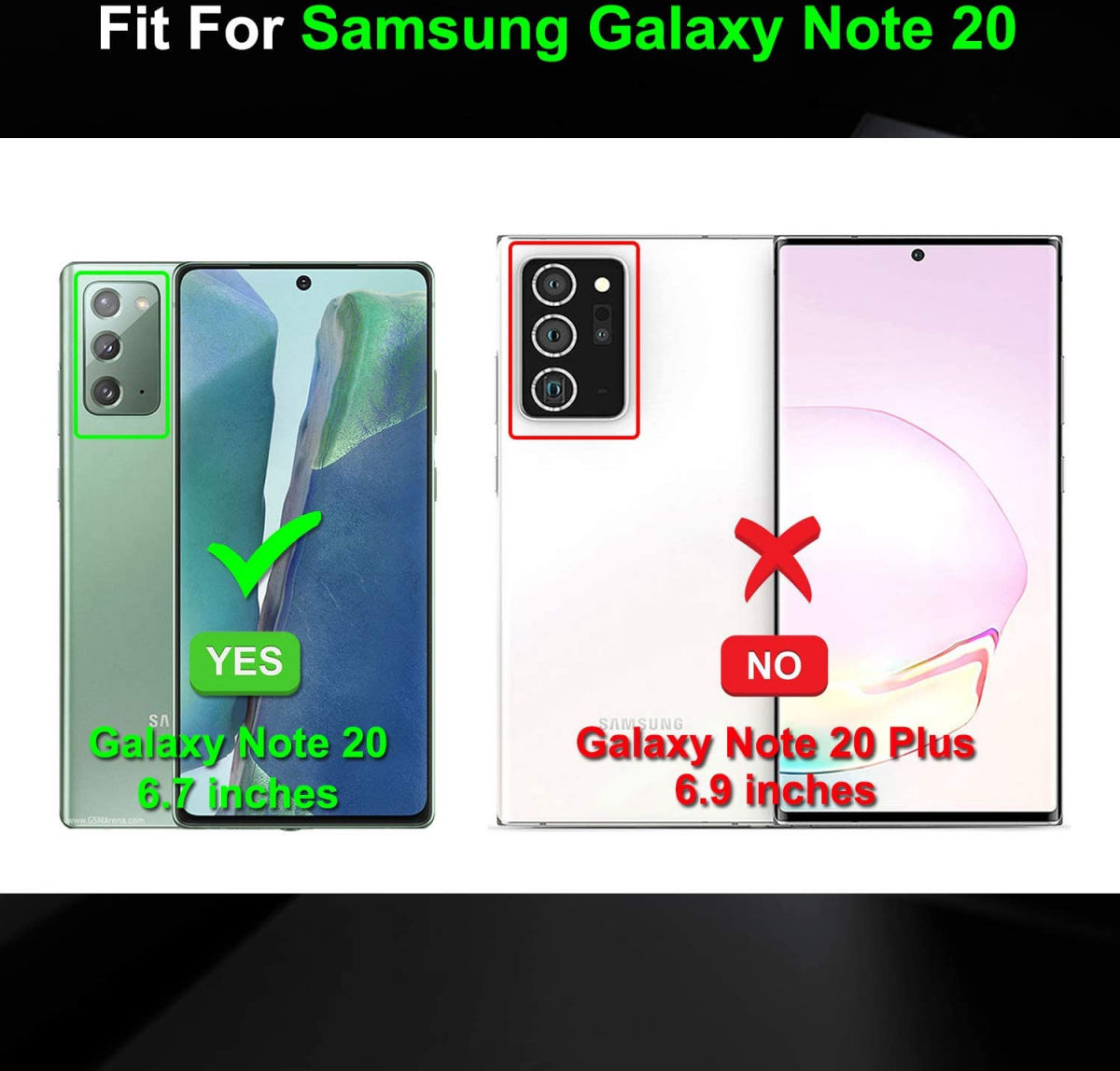 Samsung Galaxy Note 20 Hybride Kickstand Hoesje Zwart afbeelding 9