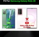 Samsung Galaxy Note 20 Hybride Kickstand Hoesje Blauw afbeelding 9
