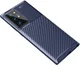 Samsung Galaxy Note 20 Ultra Siliconen Carbon Hoesje Blauw afbeelding 2