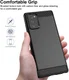 Samsung Galaxy Note 20 Hoesje Geborsteld TPU Flexibel Zwart afbeelding 2