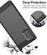 Samsung Galaxy Note 20 Hoesje Geborsteld TPU Flexibel Zwart afbeelding 4