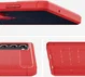 Samsung Galaxy Note 20 Hoesje Geborsteld TPU Flexibel Rood afbeelding 6