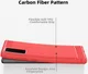 Samsung Galaxy Note 20 Hoesje Geborsteld TPU Flexibel Rood afbeelding 7
