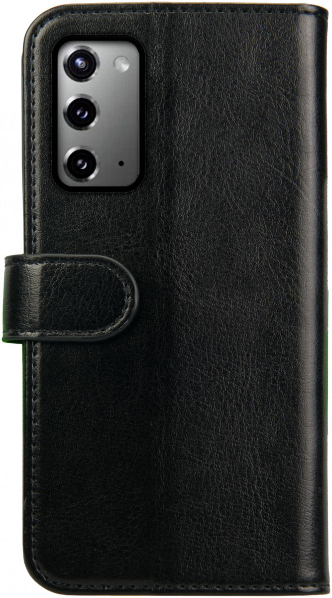 Rosso Element Galaxy Note 20 Hoesje Book Cover Wallet Case Zwart afbeelding 5