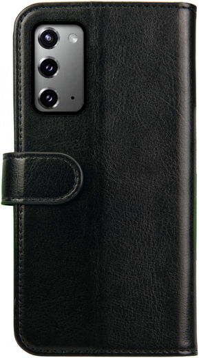 Rosso Element Galaxy Note 20 Hoesje Book Cover Wallet Case Zwart afbeelding 5