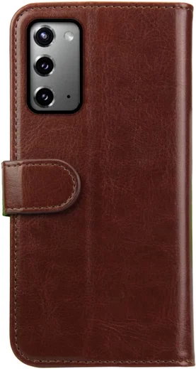 Rosso Element Galaxy Note 20 Hoesje Book Cover Wallet Case Bruin afbeelding 5