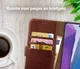 Rosso Element Galaxy Note 20 Hoesje Book Cover Wallet Case Bruin afbeelding 9