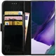 Rosso Element Galaxy Note 20 Ultra Hoesje Book Cover Wallet Case Zwart afbeelding 1