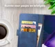 Rosso Element Samsung Galaxy Note 20 Ultra Hoesje Book Cover Blauw afbeelding 10