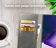 Rosso Element Galaxy Note 20 Ultra Hoesje Book Cover Wallet Case Grijs afbeelding 8