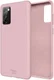 HappyCase Samsung Galaxy Note 20 Siliconen Back Cover Hoesje Roze afbeelding 2