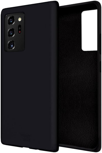 HappyCase Samsung Galaxy Note 20 Ultra Siliconen Back Cover Zwart afbeelding 2