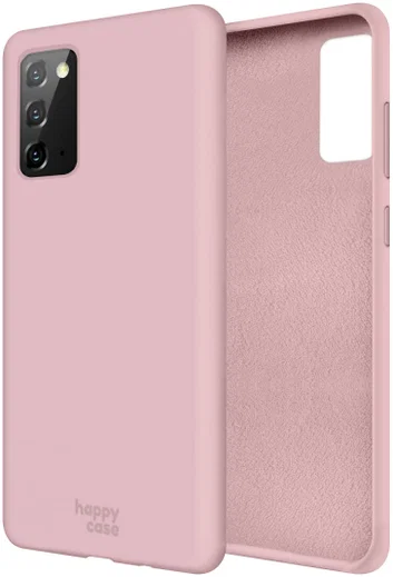HappyCase Samsung Galaxy Note 20 Ultra Siliconen Back Cover Roze afbeelding 2