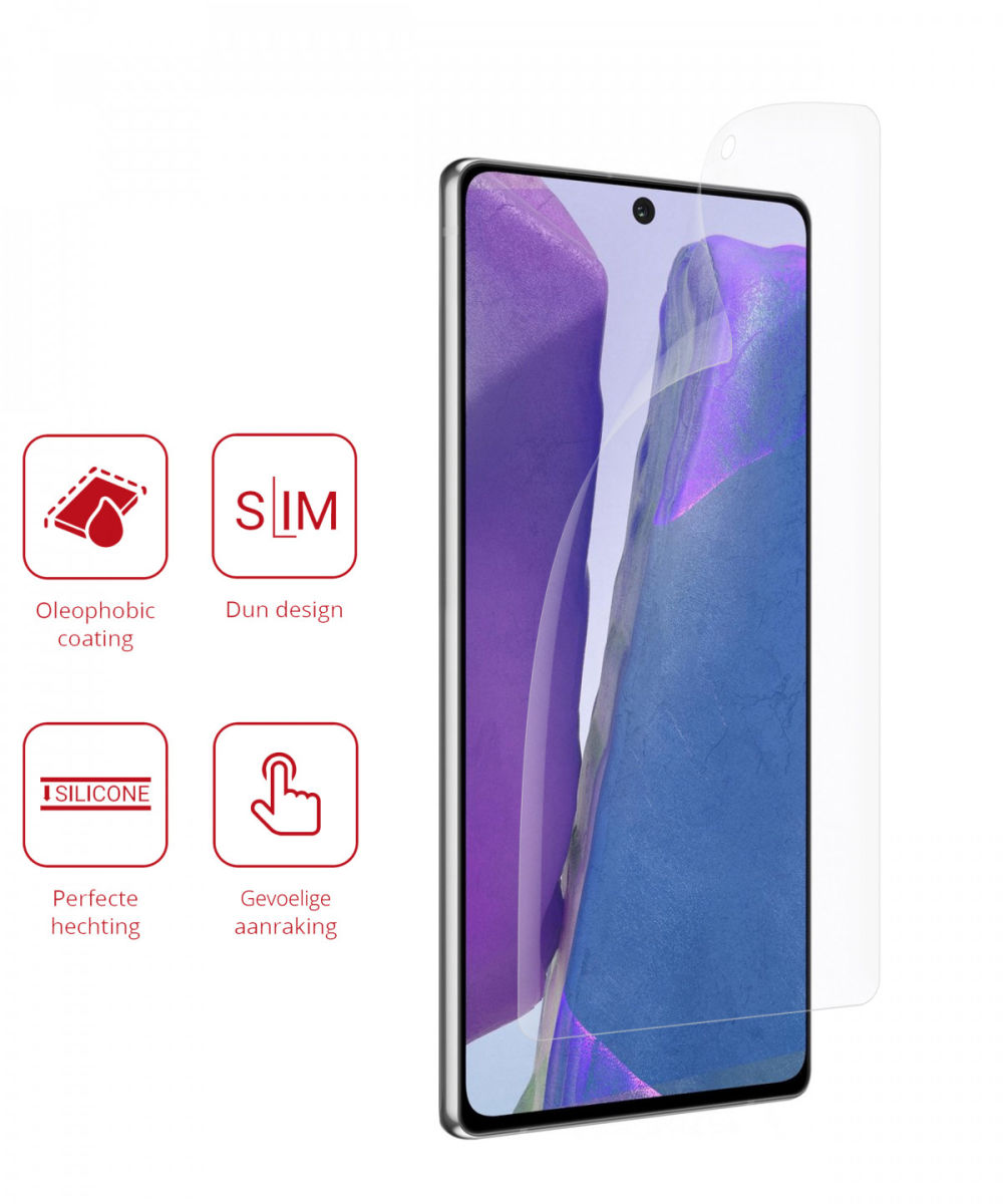 Rosso Samsung Galaxy Note 20 Clear Screen Protector 2-Pack afbeelding 2