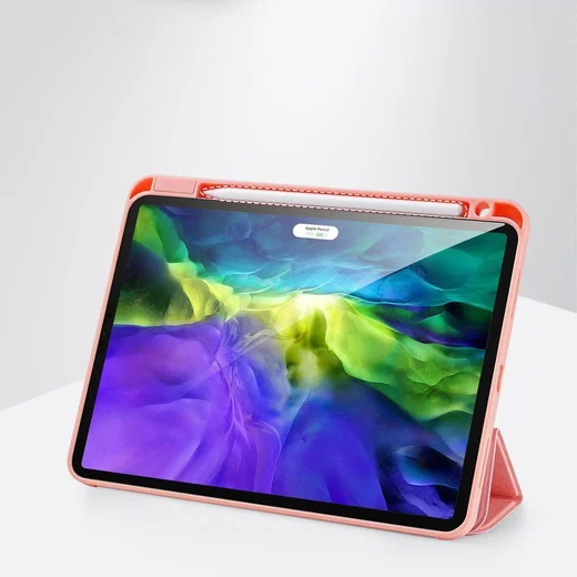 Dux Ducis Domo Apple iPad Pro 11 (2018/2020/2021) Hoes Tri-fold Roze afbeelding 12
