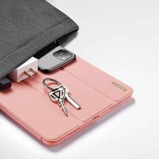 Dux Ducis Domo Apple iPad Pro 11 (2018/2020/2021) Hoes Tri-fold Roze afbeelding 5