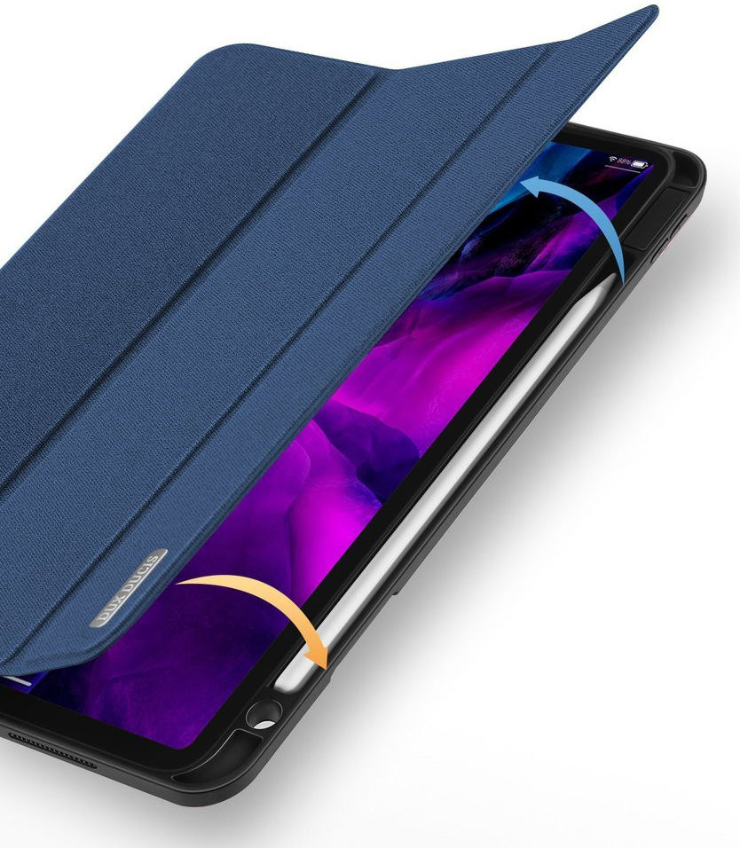 Dux Ducis Domo Lite Apple iPad Pro 12.9 2018 / 2020 Tri-fold Blauw afbeelding 4