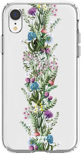 HappyCase Apple iPhone XR Hoesje Flexibel TPU Floral Print afbeelding 1