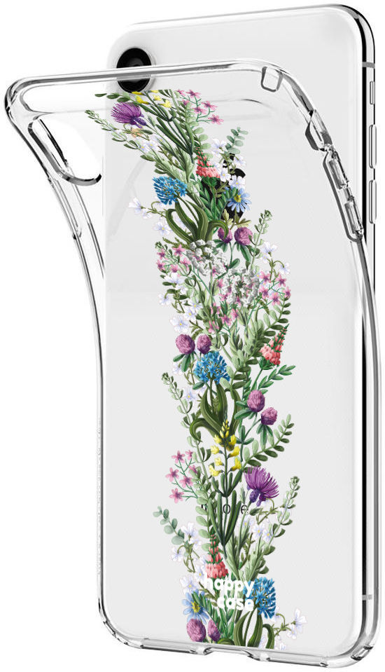 HappyCase Apple iPhone XR Hoesje Flexibel TPU Floral Print afbeelding 4