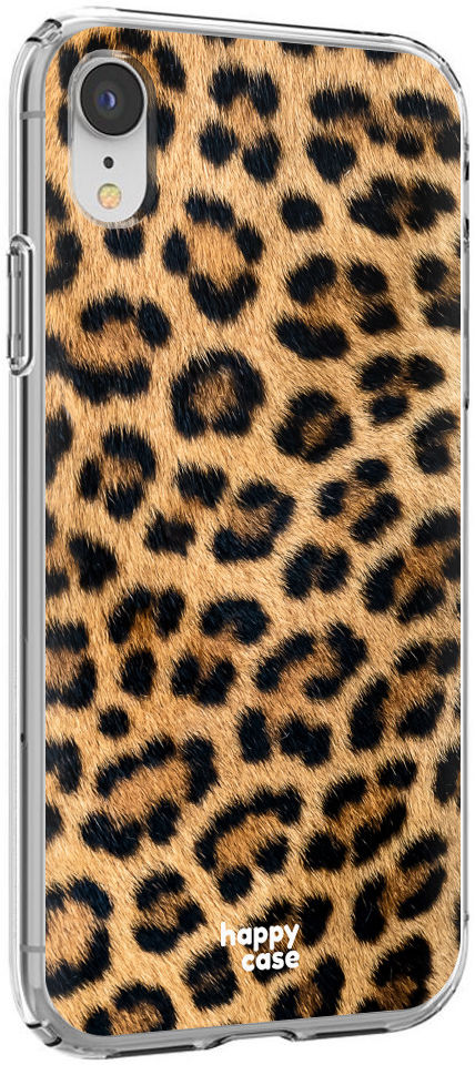 HappyCase Apple iPhone XR Hoesje Flexibel TPU Wilde Panter Print afbeelding 7
