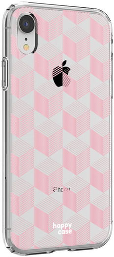HappyCase Apple iPhone XR Hoesje Flexibel TPU Blokjes Print afbeelding 5