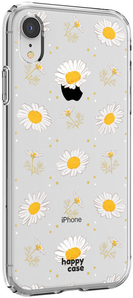 HappyCase Apple iPhone XR Hoesje Flexibel TPU Bloemen Print afbeelding 6