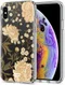 HappyCase Apple iPhone XS Flexibel TPU Hoesje Gele Rozen Print afbeelding 2
