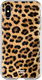HappyCase Apple iPhone XS Flexibel TPU Hoesje Wilde Panter Print afbeelding 1