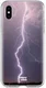 HappyCase Apple iPhone XS Flexibel TPU Hoesje Bliksem Print afbeelding 1