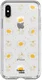HappyCase Apple iPhone XS Flexibel TPU Hoesje Bloemen Print afbeelding 1