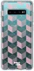 HappyCase Galaxy S10 Flexibel TPU Hoesje Blokjes Print afbeelding 1