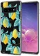 HappyCase Galaxy S10 Flexibel TPU Hoesje Citroen Print afbeelding 2