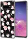 HappyCase Galaxy S10 Flexibel TPU Hoesje Flamingo Print afbeelding 2