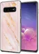 HappyCase Galaxy S10 Flexibel TPU Hoesje Pink Marmer Print afbeelding 7