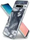 HappyCase Galaxy S10 Plus Flexibel TPU Hoesje Blue Leaves Print afbeelding 4