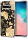 HappyCase Galaxy S10 Plus Flexibel TPU Hoesje Gele Rozen Print afbeelding 2