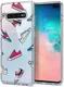 HappyCase Galaxy S10 Plus Flexibel TPU Hoesje Sneaker Print afbeelding 2