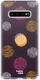 HappyCase Galaxy S10 Plus Flexibel TPU Hoesje Cirkels Print afbeelding 1