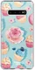 HappyCase Galaxy S10 Plus Flexibel TPU Hoesje Toetjes Print afbeelding 1