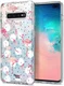 HappyCase Galaxy S10 Plus Flexibel TPU Hoesje Flamingo Print afbeelding 2