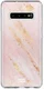 HappyCase Galaxy S10 Plus Flexibel TPU Hoesje Pink Marmer Print afbeelding 1
