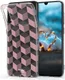 HappyCase Samsung Galaxy A70 Flexibel TPU Hoesje Blokjes Print afbeelding 2
