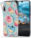 HappyCase Samsung Galaxy A70 Flexibel TPU Hoesje Toetjes Print afbeelding 2