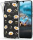 HappyCase Samsung Galaxy A70 Flexibel TPU Hoesje Bloemen Print afbeelding 2